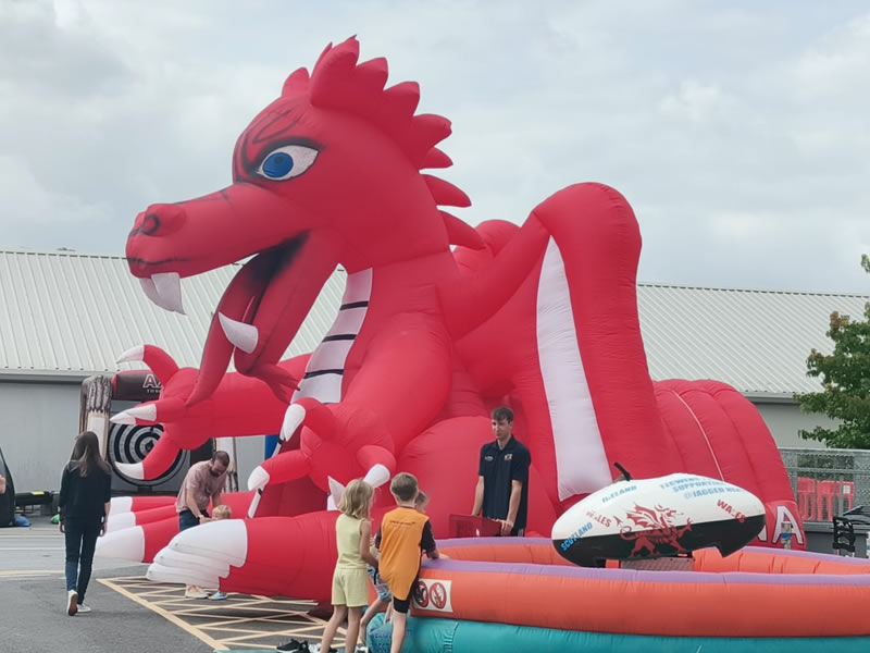 Inflatable Dragon Promo Mascot