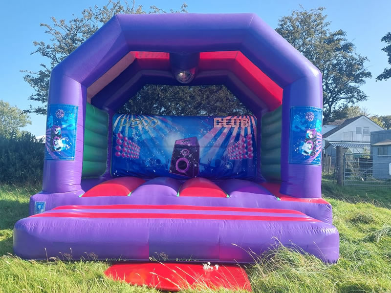 Disco Bouncy Castle Hire Wales