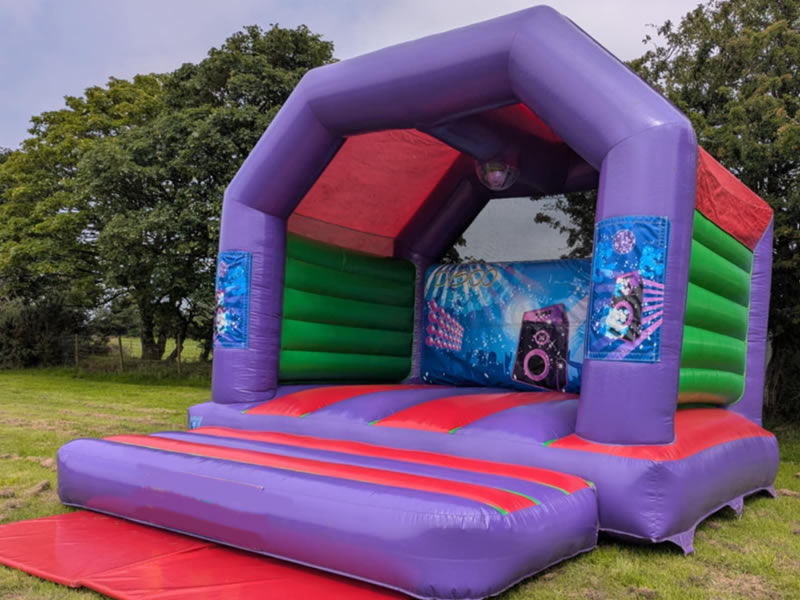 Adult Disco Bouncy Castle