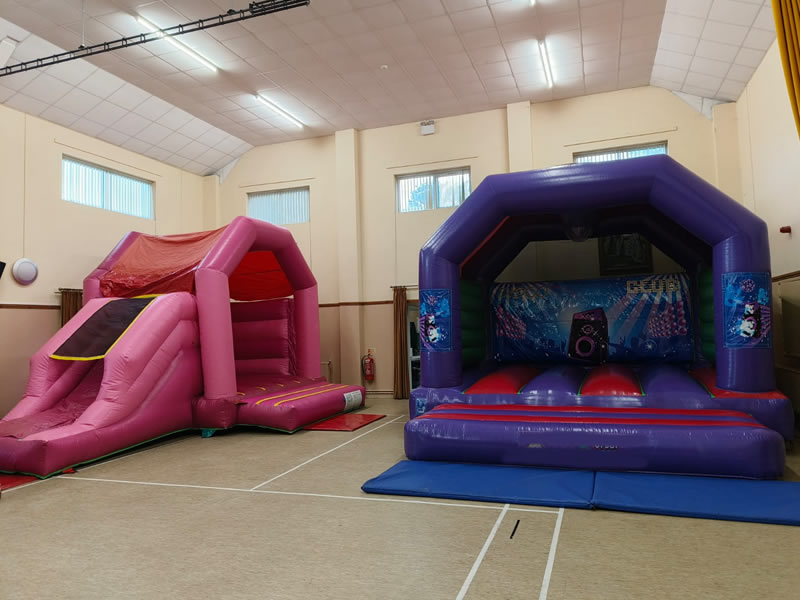 Inflatable DJ Disco Castle