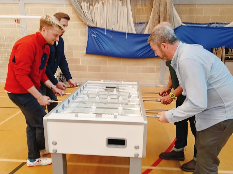 Football table hire Wales