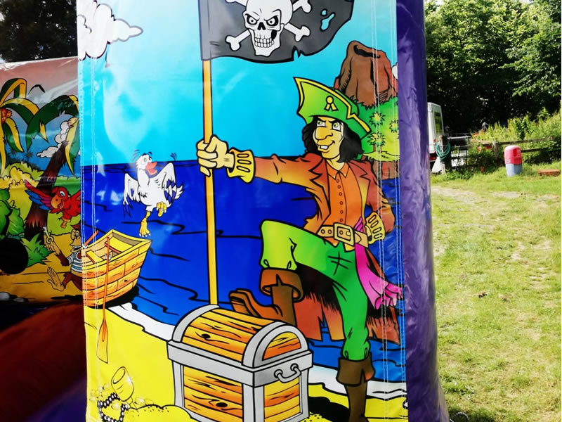 Inflatable Pirate Disco Castle