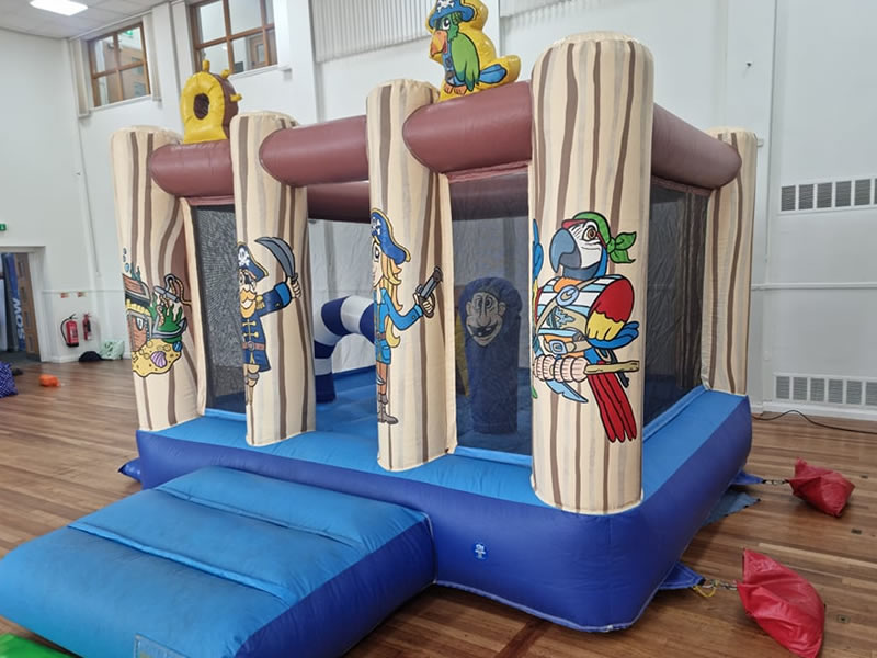 Pirate Mini Activity Bouncy Castle Hire Wales