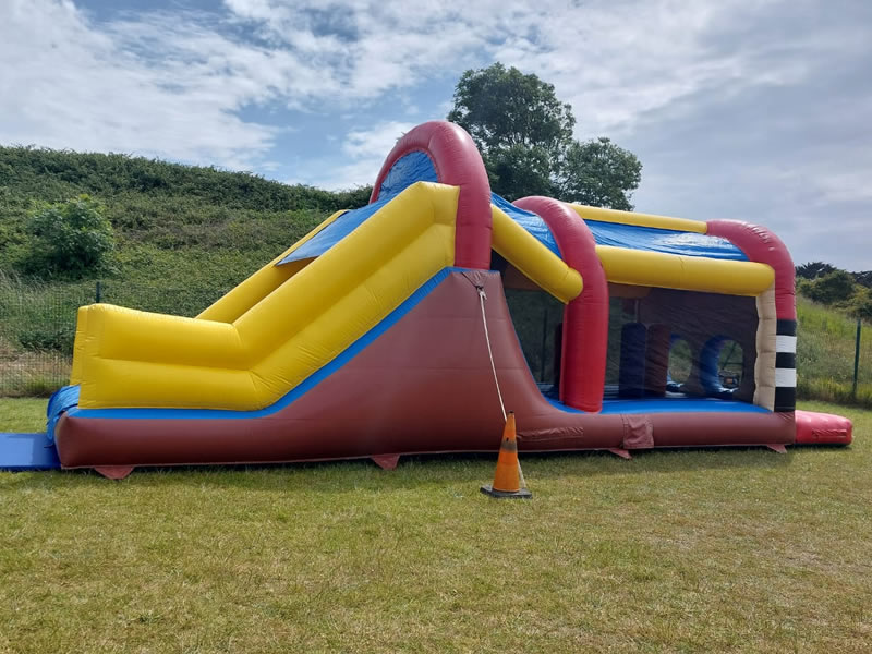 Pirate Themed Inflatable Slide