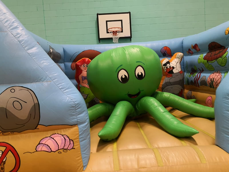 Ocean Theme Inflatable Castle