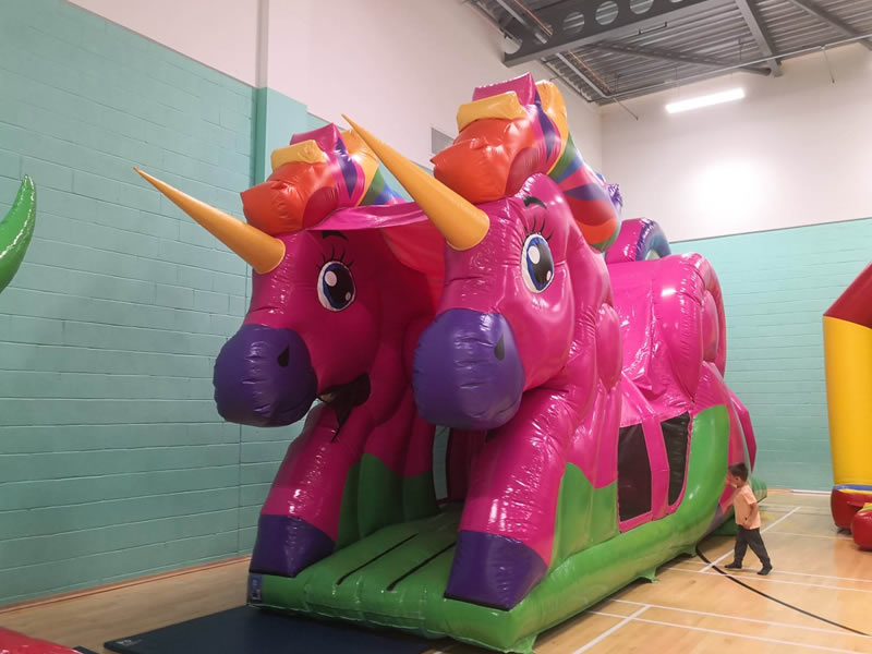 3D Unicorn Obstacle Course Hire Wales