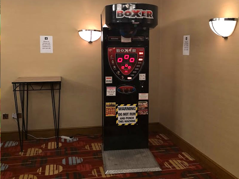Boxing machine hire Wales