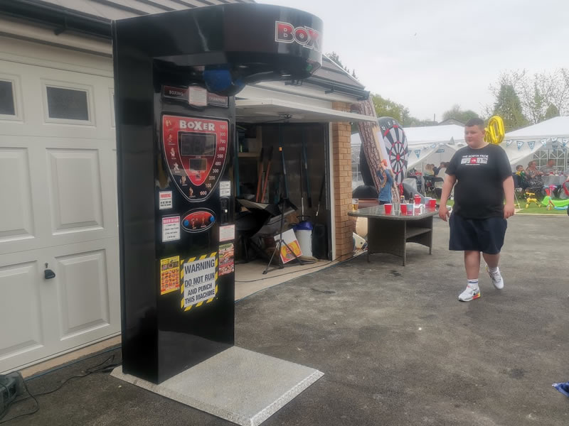 Punch machine event hire