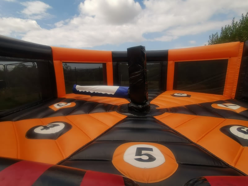 Inflatable Wipeout Sweeper Game