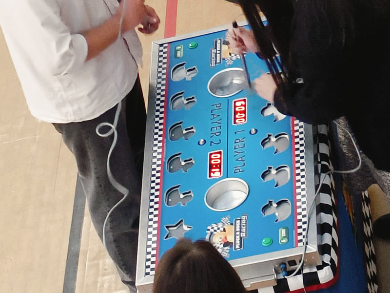 Head-to-head Pluck A Duck electronic game Wales